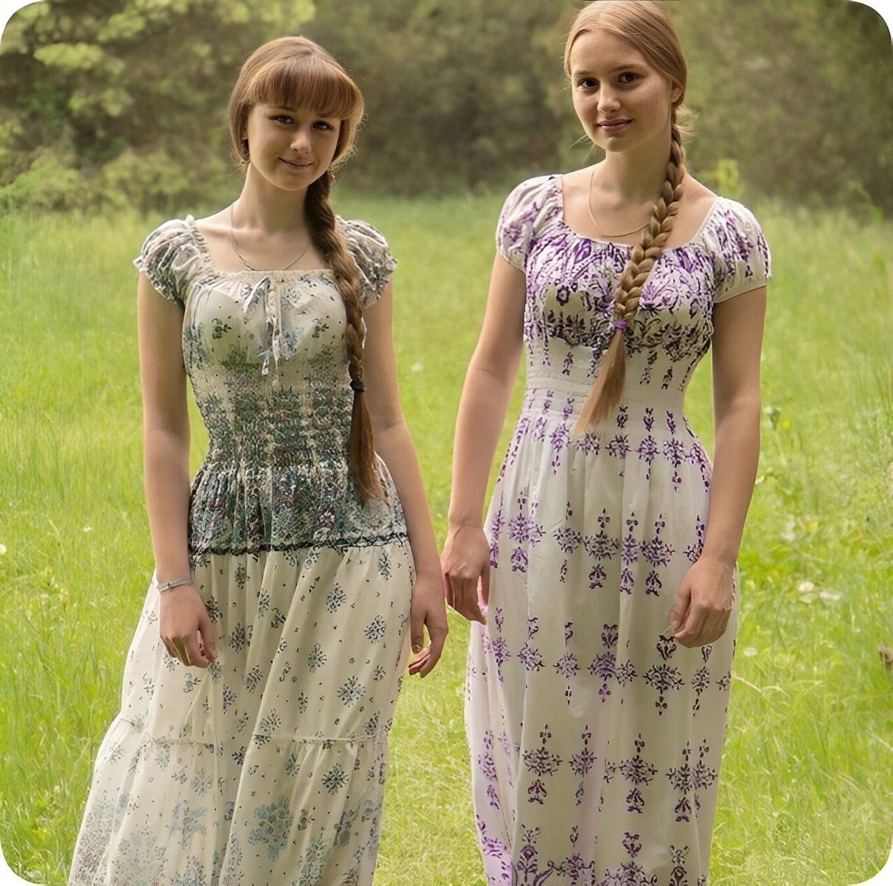 Slavic girls underwear in Juian